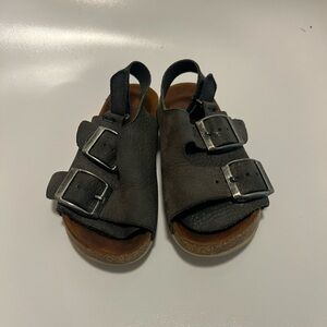 Zara Kids Black Sandals
